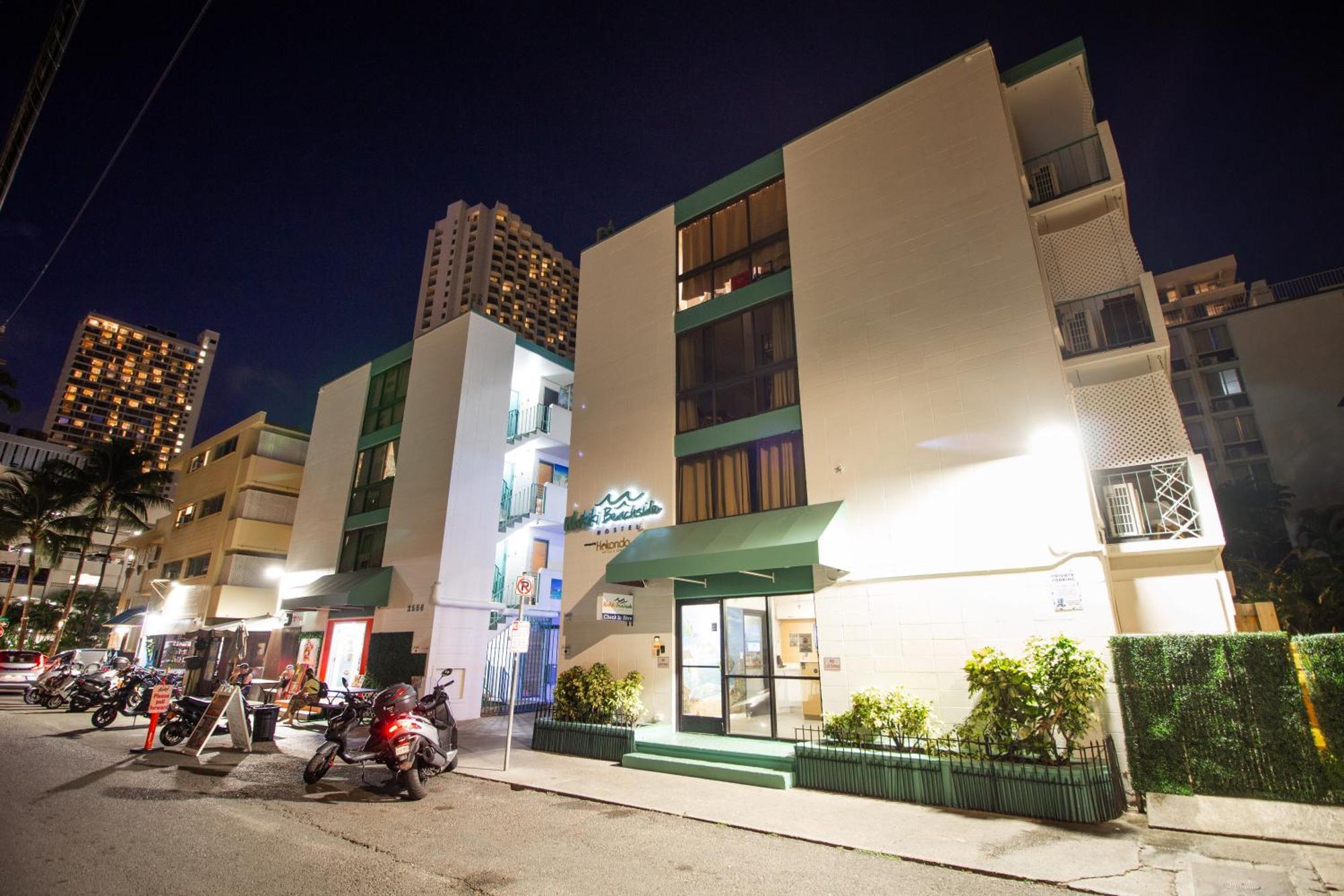 Waikiki Beachside Hostel هونولولو المظهر الخارجي الصورة
